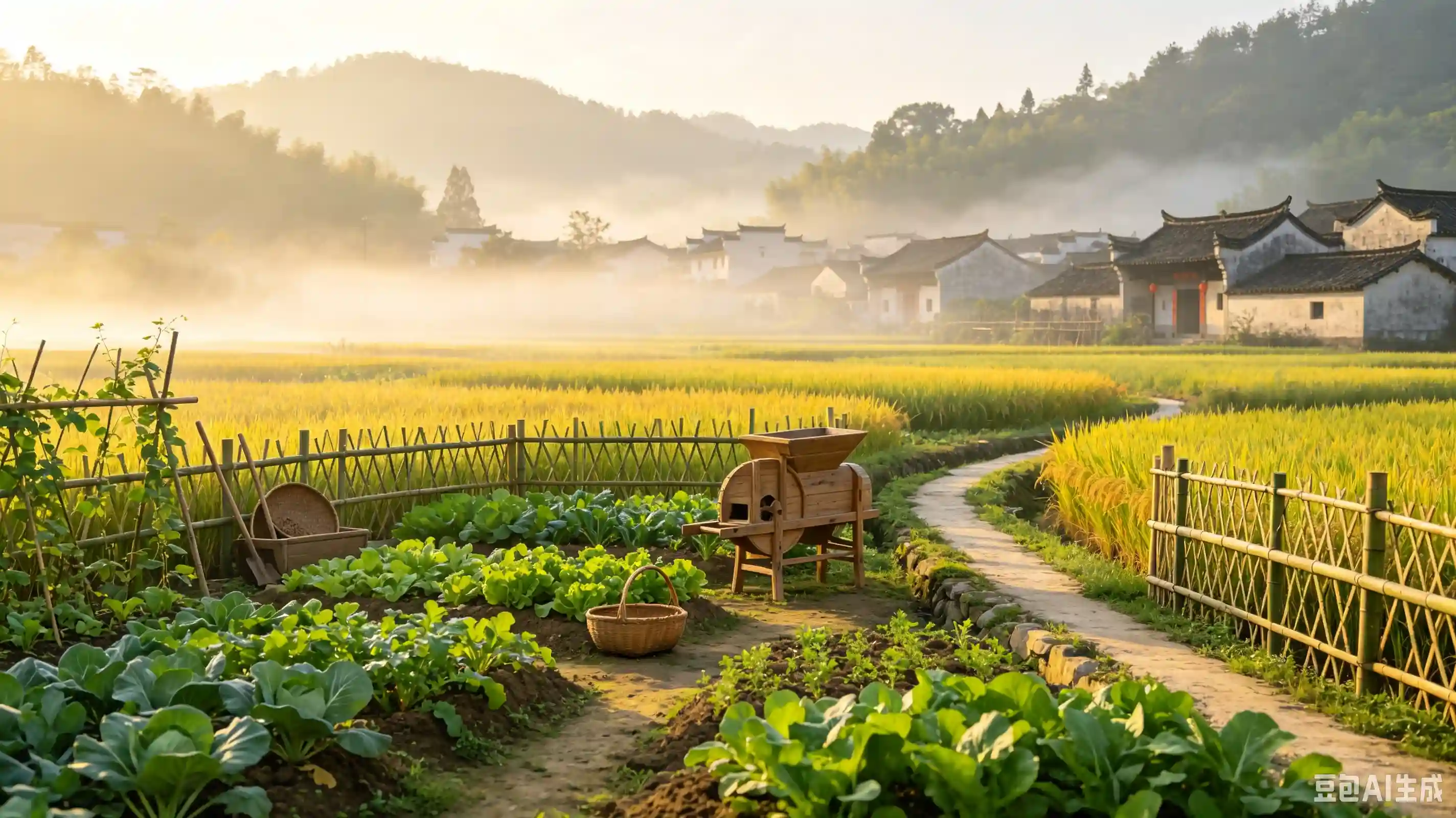 农耕体验实景